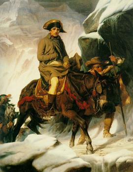 Paul Delaroche : napolean crossing the alps